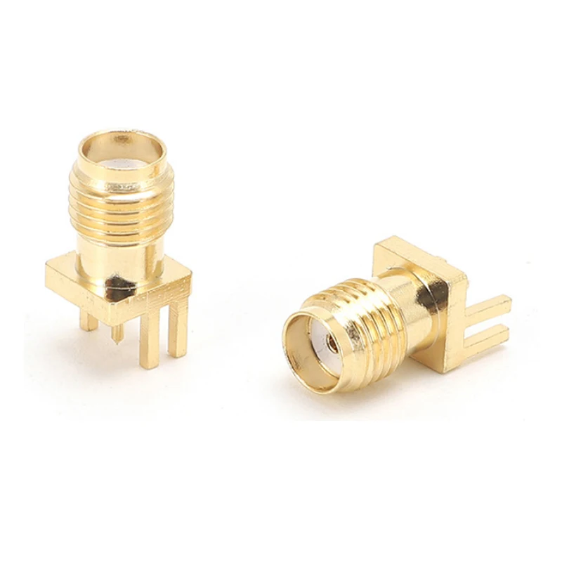 5 Stück/Set Gerade SMA-Buchse 1,6 mm Abstand PCB-Montageadapter 50 Ohm GSM-Antennenteil – Detail 4
