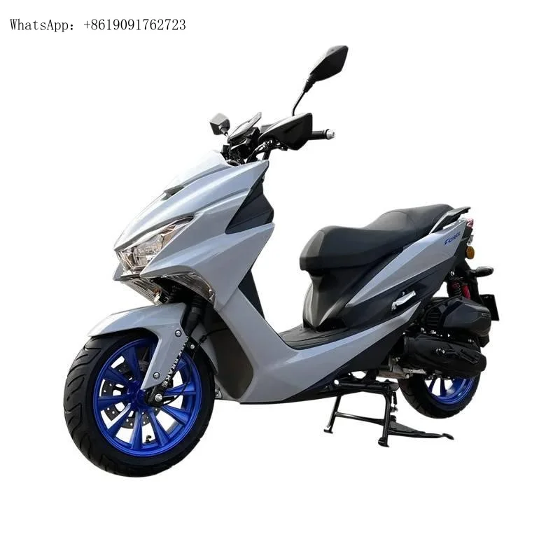 2022 Wholesale Professional Air Cooled 150 CC Scooter Customized Rim Colour Gas Scooters racing motorcycle