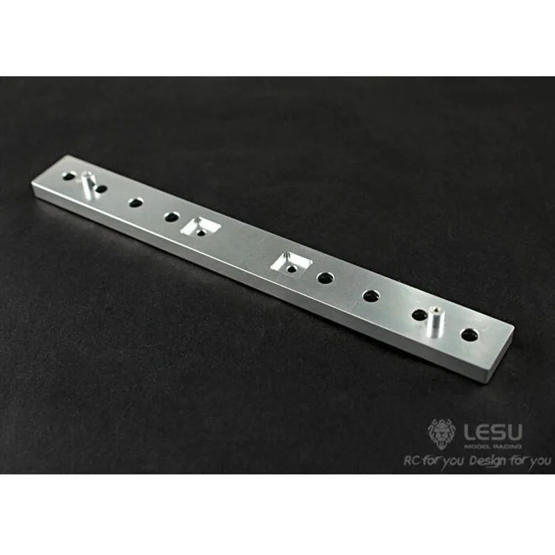 Lesu-タミヤキングrcトラクタートラック用の金属製リアバンパー,日曜大工の屋外おもちゃ,th02308,1/14スケール