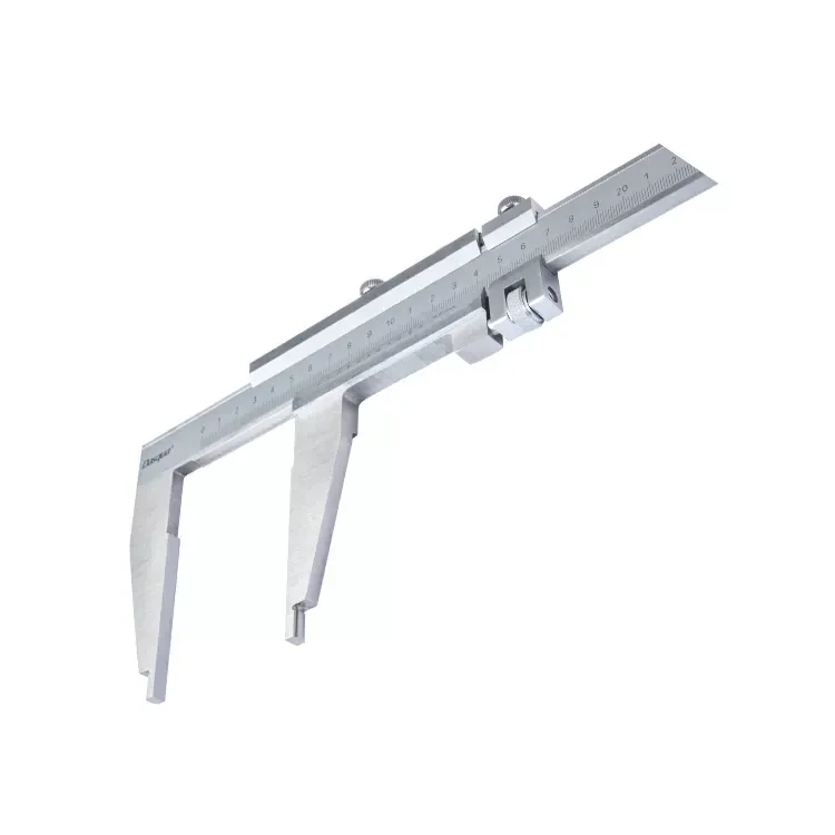 Dasqua Hot Sale 0-2000mm Big Size Monobolock Vernier Caliper Long Jaws 0-80'' Inch Fine Adjustment