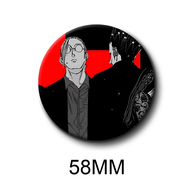 Anime Sakamoto Days Brooch Heisuke Mashimo Shaotang Ru Asakura Shin Sakamoto Taro Pins Fashion Jewelry Accessories Cartoon Badge