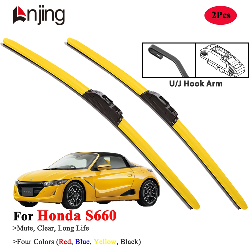 

LNJING Wiper Blades For Honda S660 Modulo X 2015-2022