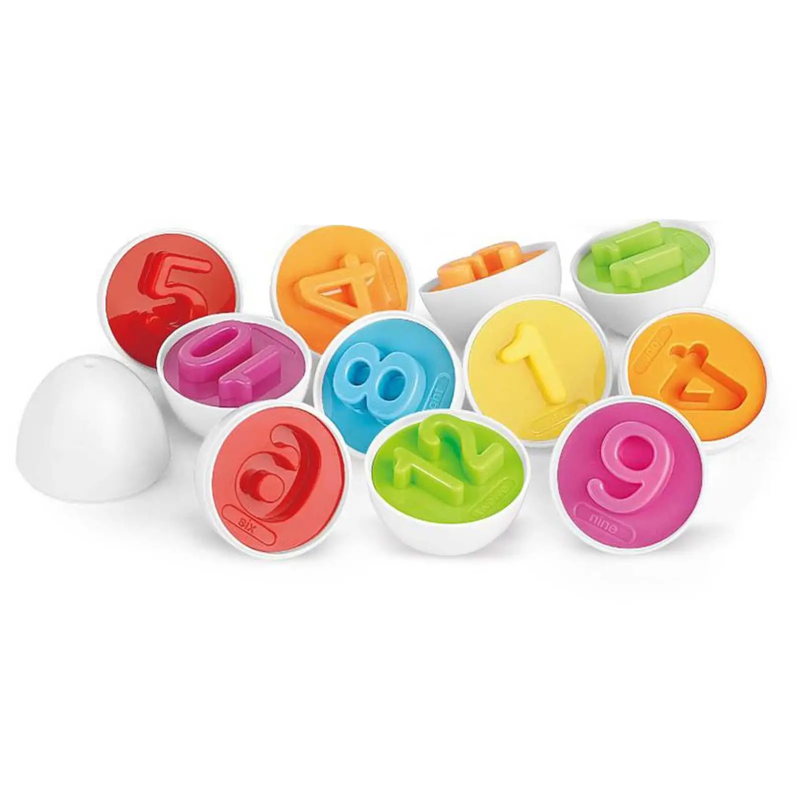 Correspondência De Ovos Brinquedo Com Caixa De Armazenamento De Ovos, Cognição Contando Brinquedo, Shape Sorter Brinquedos