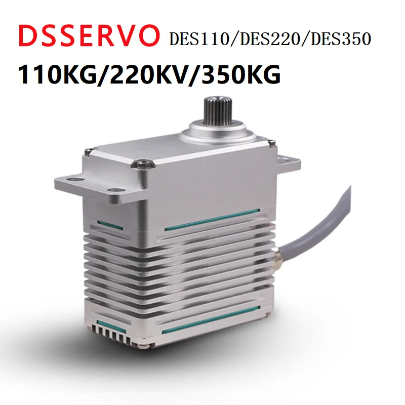 

DSservo DES110/DES220/DES350 Промышленные бесщеточные двигатели с высоким крутящим моментом, магнитным кодированием и высокой мощностью 12 В/24 В