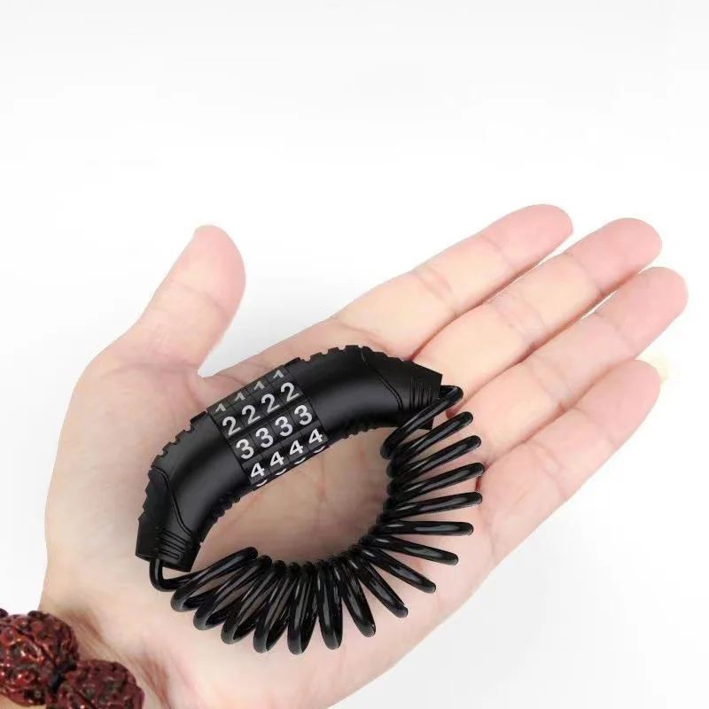 1 PC Universal Motorrad Elektrische Autos Sicherheit Helm Passwort Draht Schloss Tragbare Anti-diebstahl Mtb Rennrad Fahrrad Schlösser