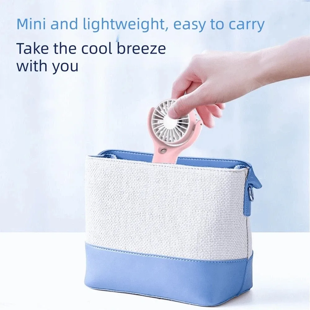 USB Rechargeable USB Rechargeable Handheld Spray Fan Mini Portable Portable Mini Misting Fan Quiet Fine Mist Function