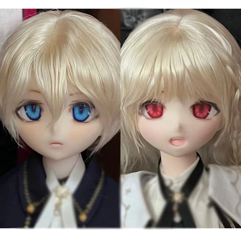 New 1/4 BJD Doll Anime Head With Body No Face up Resin 1/4 BJD Doll Anime Doll NudeDoll Without Makeup BJD Toys