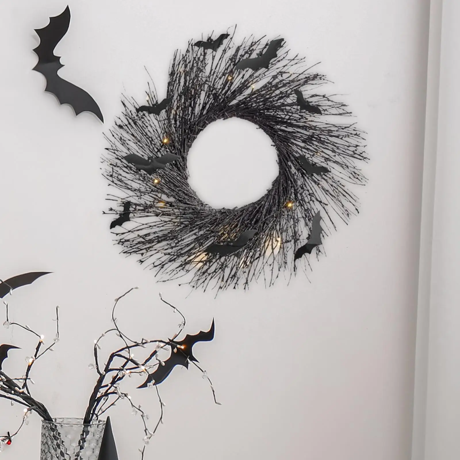 Halloween Bat Wreat…