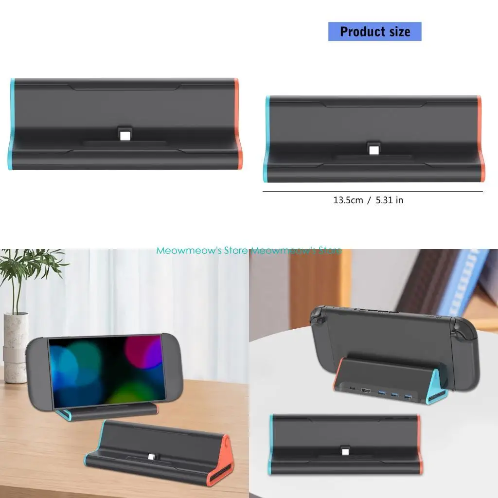 

W91a Dock Adapter Металлический пластиковый корпус компактный дизайн -игровой оборудование подходит для NS2