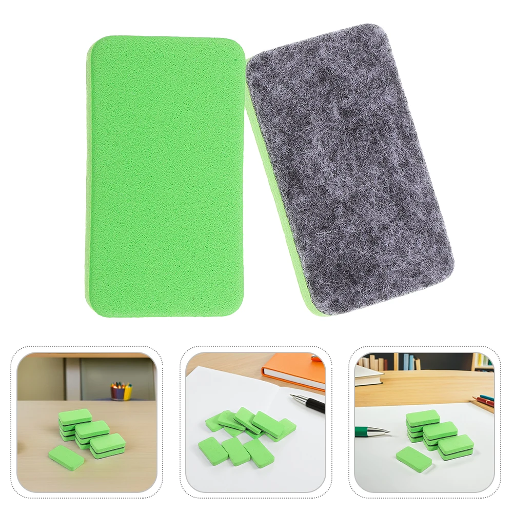 

100Pcs Whiteboard Erasers Mini Compact Dry Erase Cleaner Washable for Teachers Office Kids Blackboard Use Whiteboard Dry Erasers