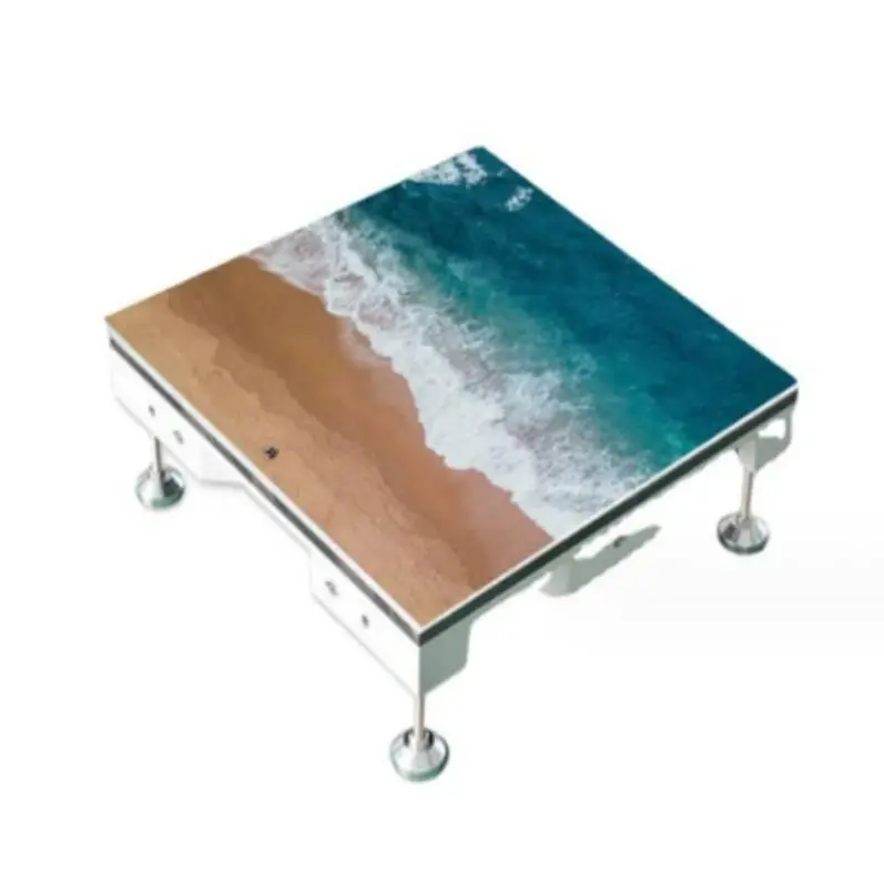 Dance Floor Tile LED Screen P2.604 Full Color  High-Definition 2500cd Waterproof Interactive