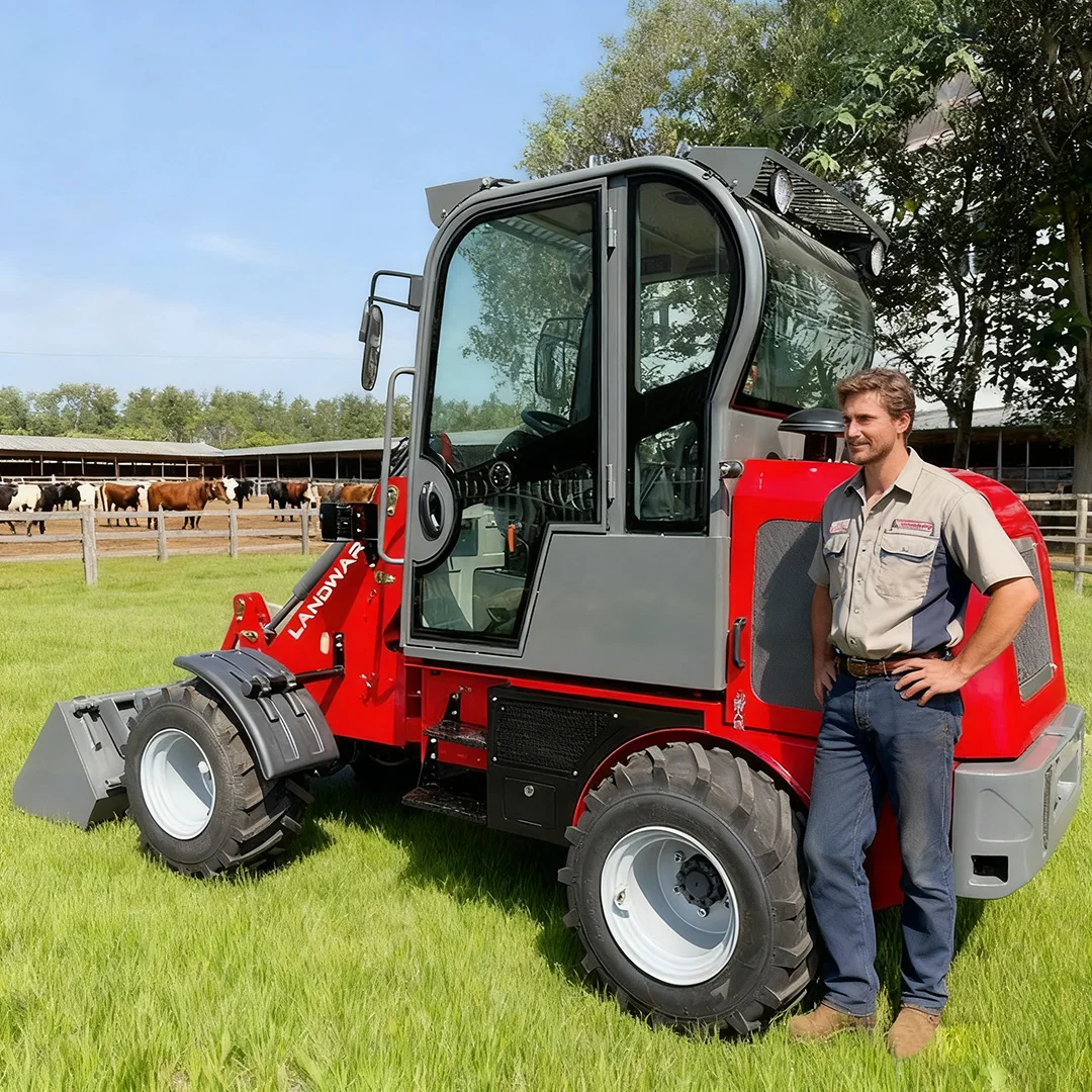 

High Quality Hydraulic Diesel Loader Wholesale Price High Power Wheeled Front End Articulated Loader Euro 5 Customized For Sale