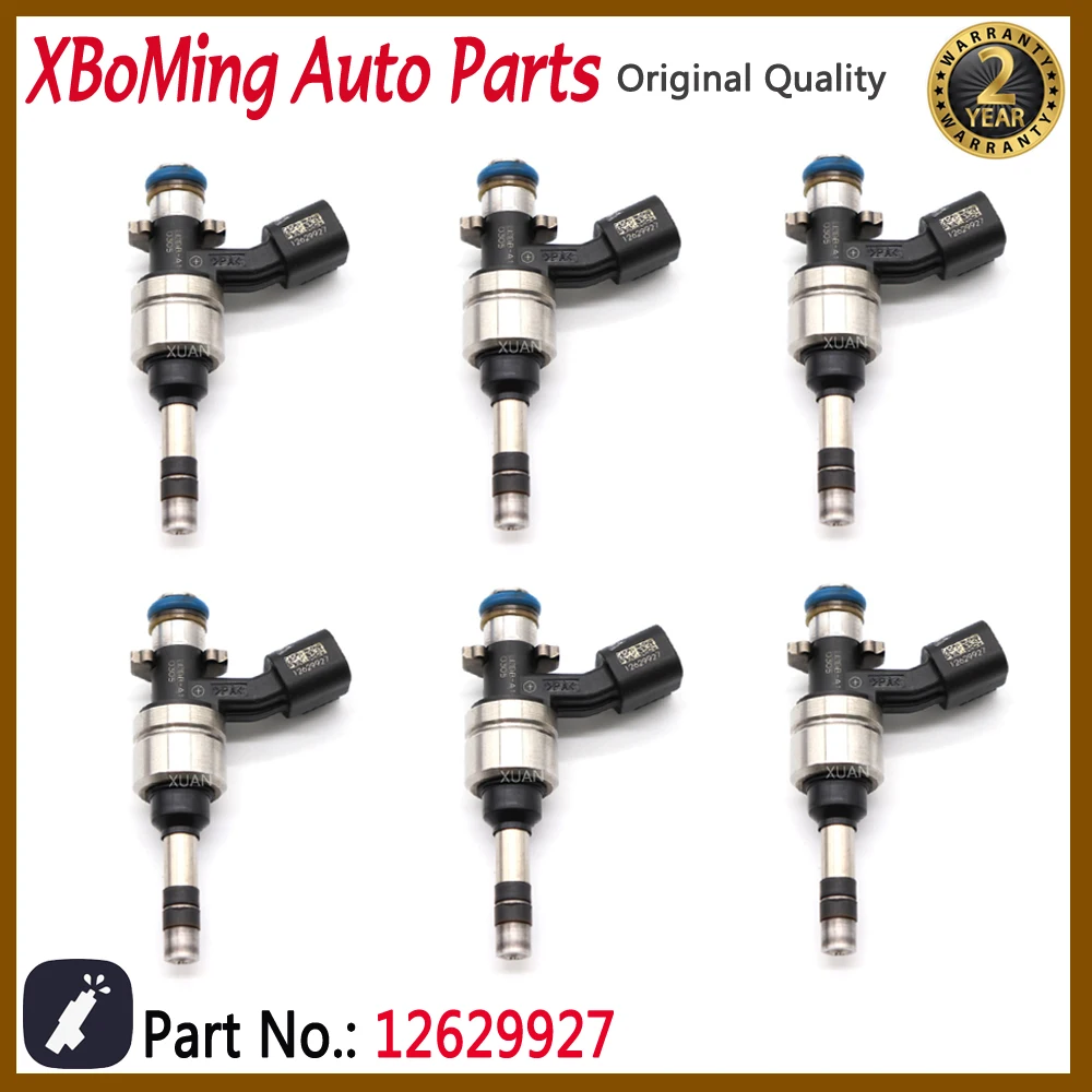 Fuel Injector 12629927 Fit For G M Buick LaCrosse Cadillac CTS SRX Chevrolet Equinox GMC Terrain 2.4L 2.8L 3.0L 3.6L 6.2L