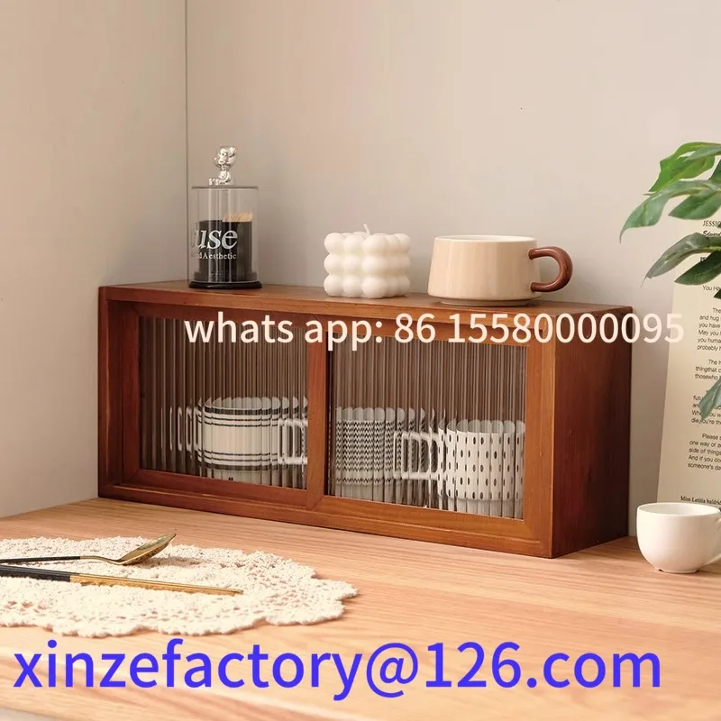 

Customizable coffee cups, cups, tabletop storage, solid wood tea set lockers, vintage cosmetics and perfume storage boxes