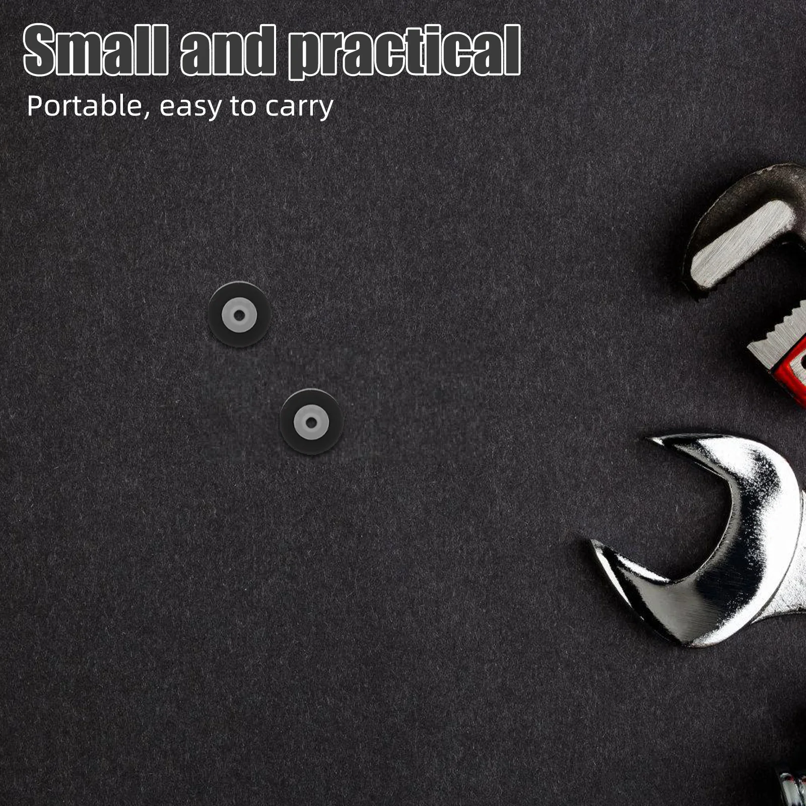 

6Pcs Plastic Pinch Roller for Amplifier Cassette Deck Recorder Accessory Reliable Performance Lightweight Pulley for Studio Use