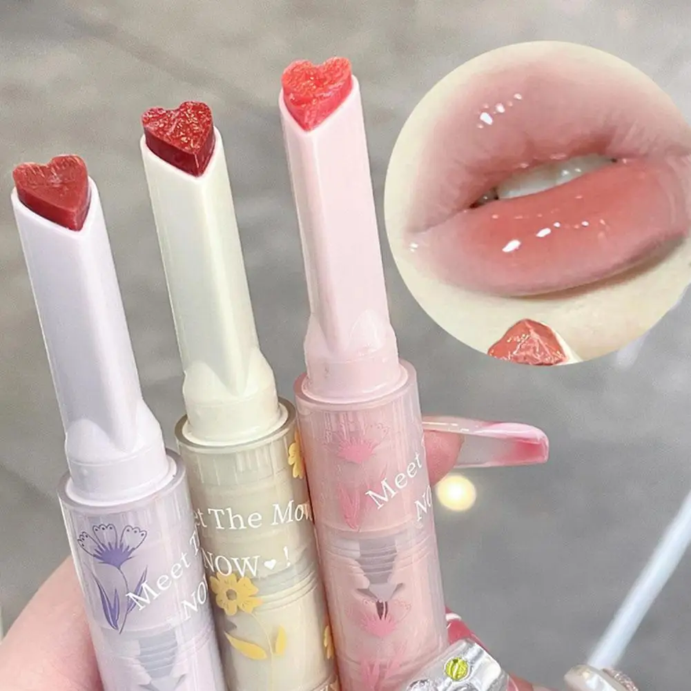 6 Kleuren Flortte Lippenstift Pen Jelly Spiegel Water Lip Schoonheid Blijvende Hydraterende Meisje Sexy Lipgloss Lip Tint Glazuur Cosmeti E0u7