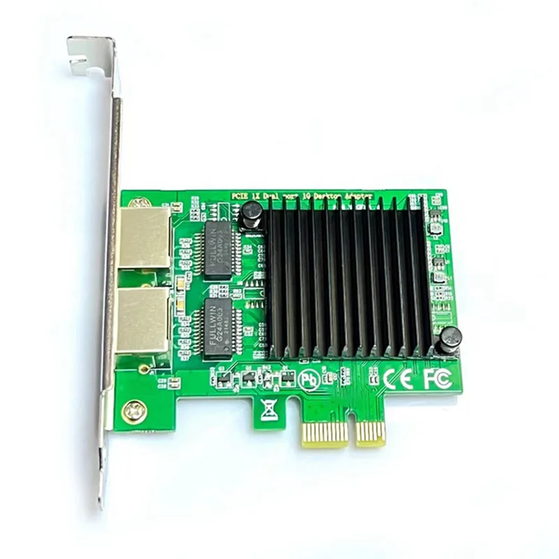 Dual Port RJ-45 1000Mbps PCI-Express X 4 Gigabit Ethernet Server Adapter Dual Port Network Interface Controller