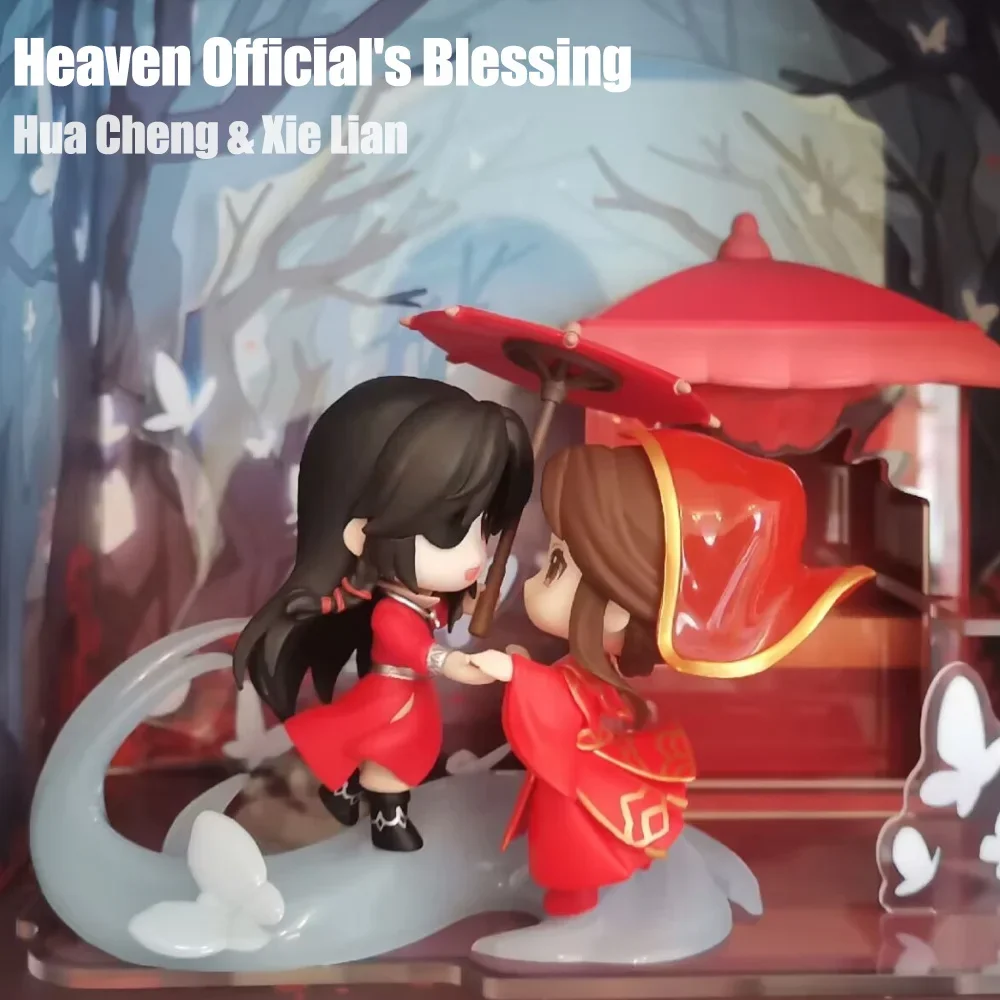 Anime Paradise Office Blessings for Xie Lianhua Q-version action character, GK toy, home decoration, birthday gift, doll