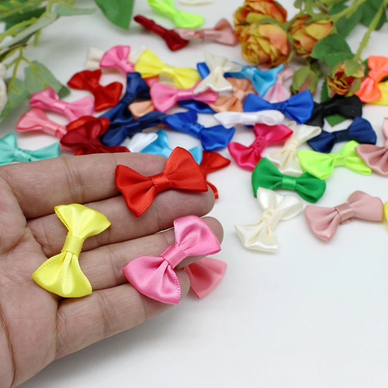 50Pcs present bow Ribbon Bows For Christmas Bows Gift Craft Wedding Party Sewing DIY Decorations