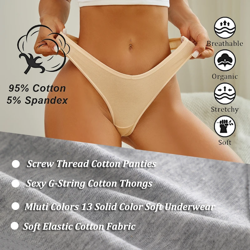 Thumbnail 3 - #26 Cheapest Womens Seamless Thong Underwear Deals You Can Get