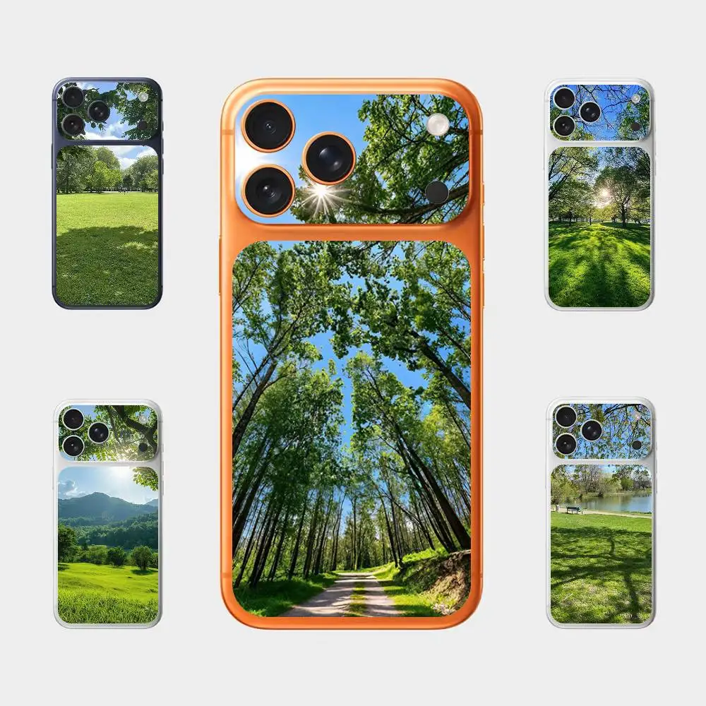 

Spring Outing For Apple iPhone 17 Pro Max Full Back Cover Decal Wrap Skin Rear Protective Sticker Film