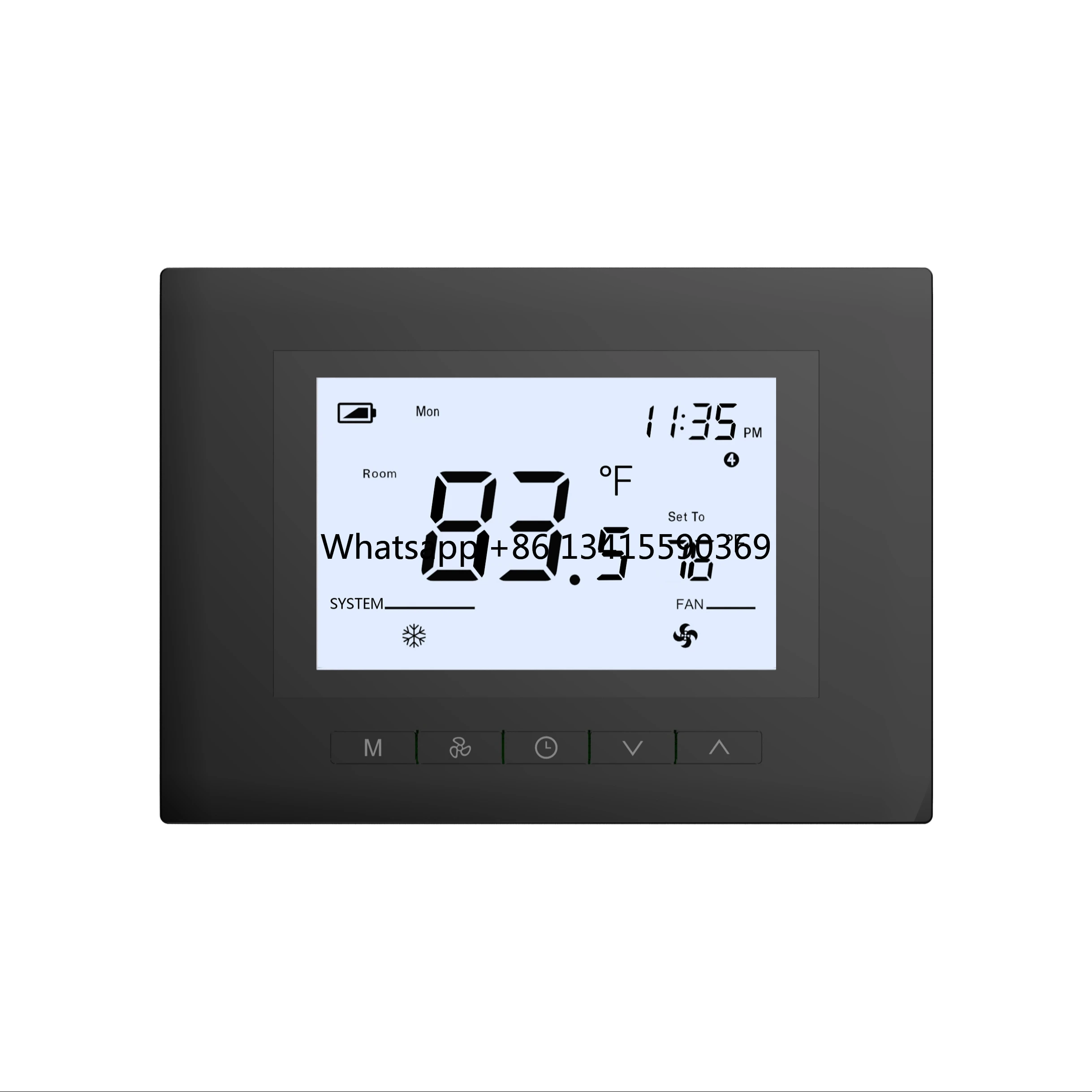 

Programmable Thermostat monitr for Air Conditioner Real Time 32° F 150° F Temperature Display Heating Cooling Gas Analyzers