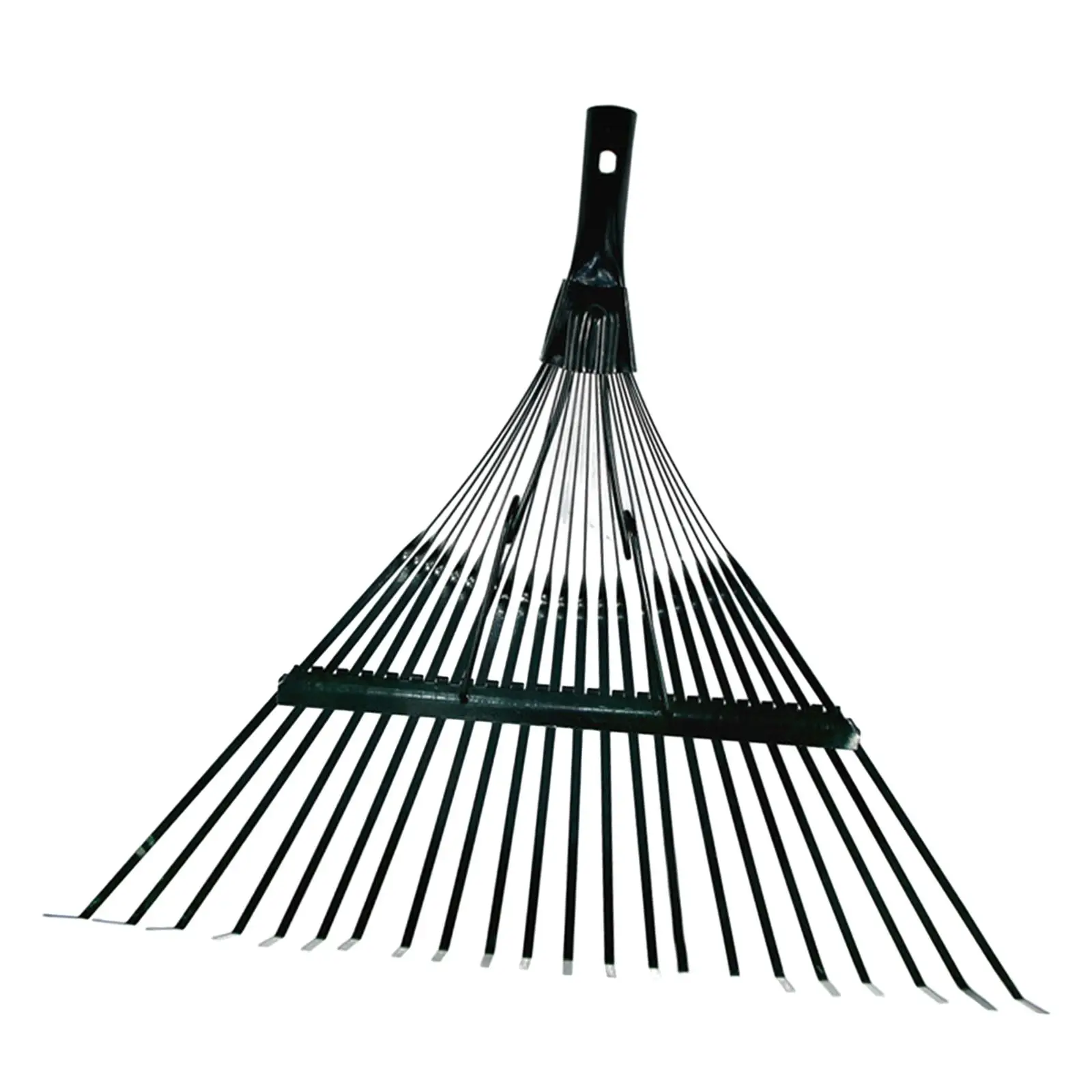 Garden Leaf Rake Yard Tools High Carbon Steel Premium Durable Lawn Rake Head for Lawns Yard Gardening Camping Collecting Leaves