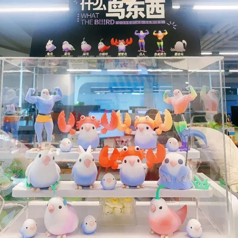

Small Bird Taro Balls Are Not Good Birds Series Blind Box Figure Mystery Caja Model Anime Cute Model Toys Ornaments Kids Gift