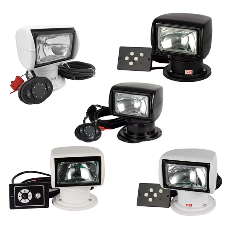 

Searchlight 12V for Sale Yacht Spotlight Search Light Remote Control Searchlight for Boat