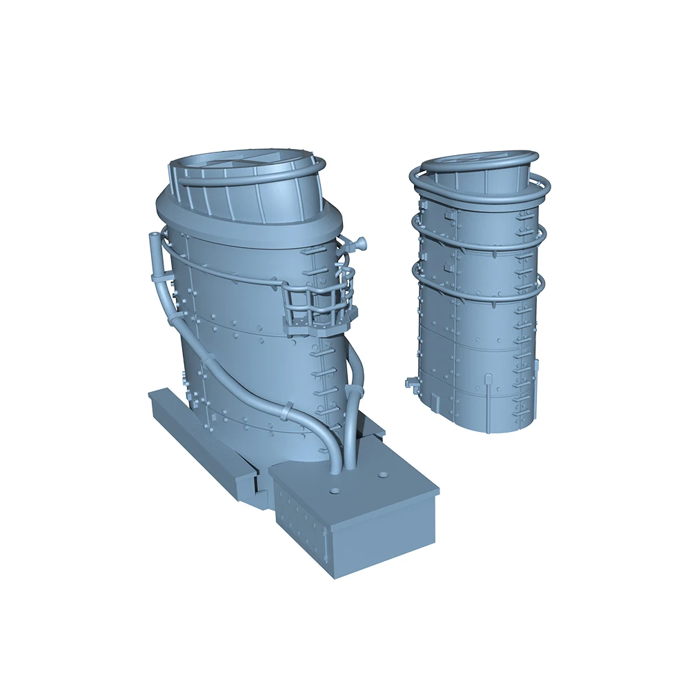 

Yao's Studio LYCG700329 1/700 1/350 Model Upgrade Parts German Z-25 Destroyer Chimney Kit