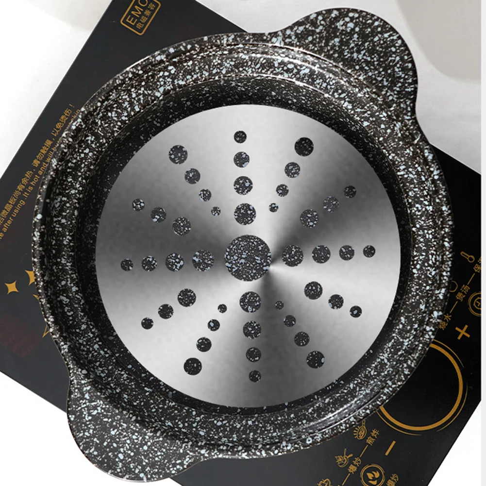 1PC Induction Cooker Heat Diffuser Disc Stainless Steel Adapter Plate For Kitchen Casserole Cooking Hob Converter Tool