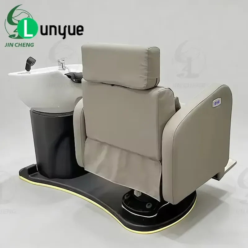 Electric Shampoo Bed Lifting Rotating Scalp Care Multifunctional Chair Thai Massage Bed for Beauty Barber Shop