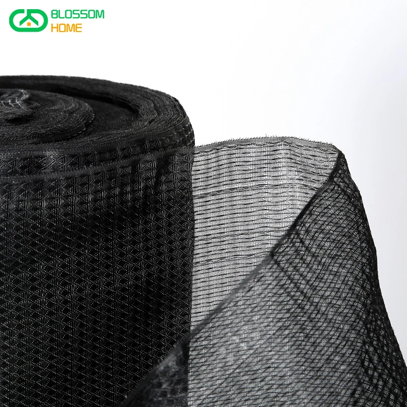 Factory Supply Air Conditioning Net Black White 0.5m 1.2m Wide Net Return Air Outlet Filter Air Conditioner Filter Net Wholesale