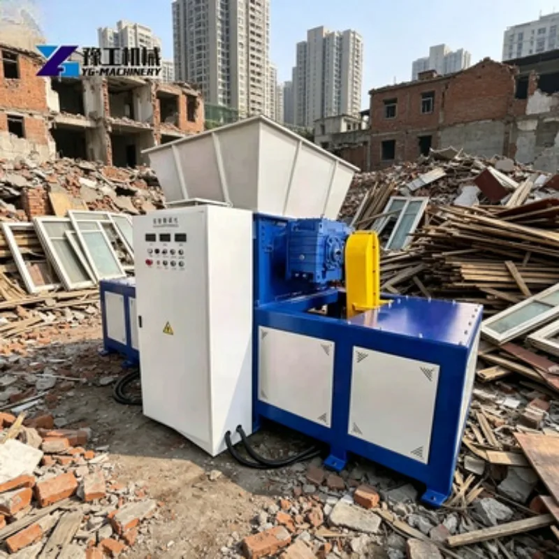 Heavy Duty Wood Shredder Chipper Grinder For Wood Pulverizing