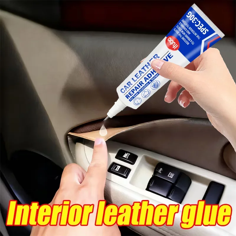 IFUBO 30g Car Leather Repair Adhesive Quick Drying Strong Bonding Interior Roof Seats Wear Tear Restoration