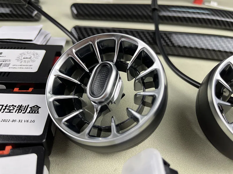 Car Door Decorative Lamp For Audi A3 S3 RS3 8V 8Y 2013-2020 64 Colours Interior Ambient Light LED Air Vent Dashboard mmi control