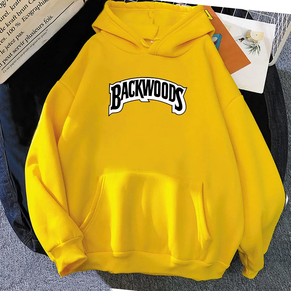 Sweats à capuche à manches longues Backwood pour hommes et femmes, sweat à capuche confortable, impression graphique PVD, pulls d'hiver