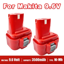 Batteria di ricambio 9.6V 3.5ah/4.0Ah per Makita PA09 9120 9134 9135 9135A 6207D 6222D 6261D 6207D 192595-8 192596-6 utensile elettrico