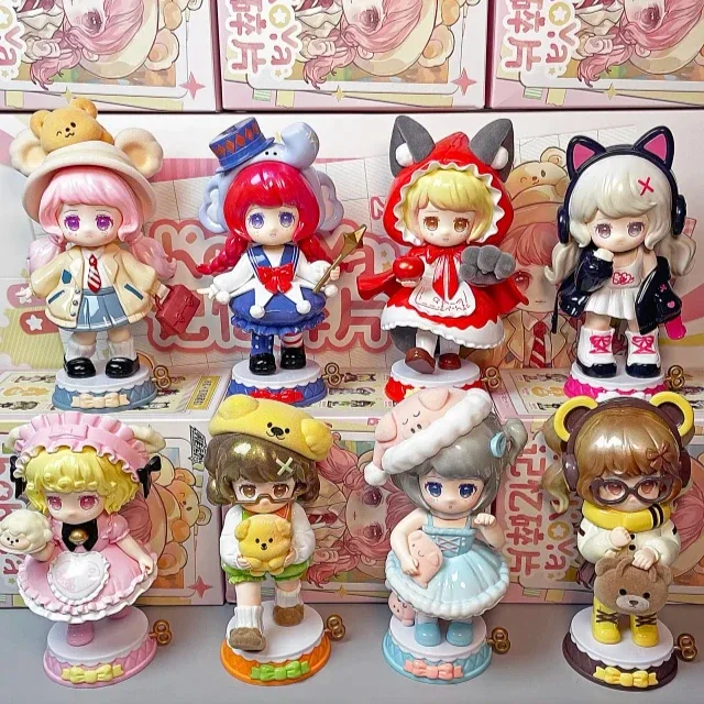 

KOKOYA фрагменты памяти слепая коробка очаровательная милая кукла несколько стилей изысканный настольный орнамент сюрприз загадочная коробка подарок