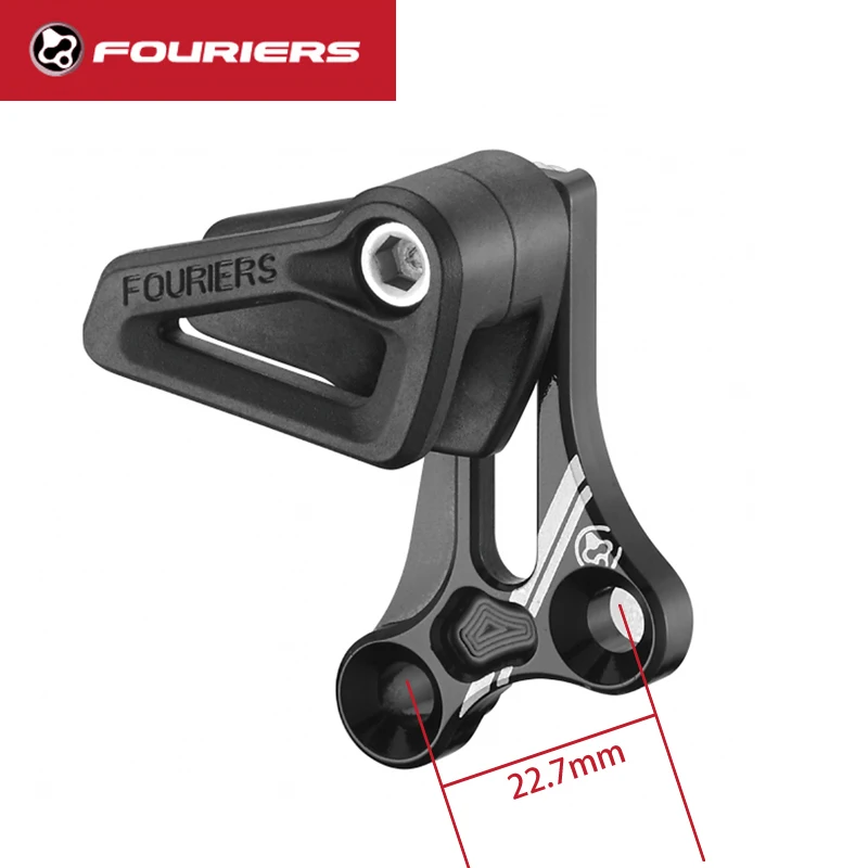 

FOURIERS Mountain Bike Chain Guide Aluminum Alloy Nylon MTB Bicycle Low Direct Mount Chain Guard for 28T-36T Single 1X Chainring