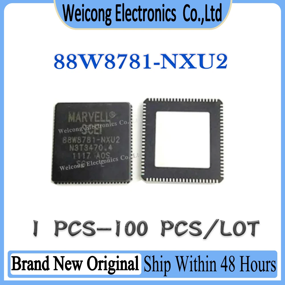 

New Original W8781 88W8781 88W8781-NXU2 88W8781-NXU IC MCU QFN-88 Chipset