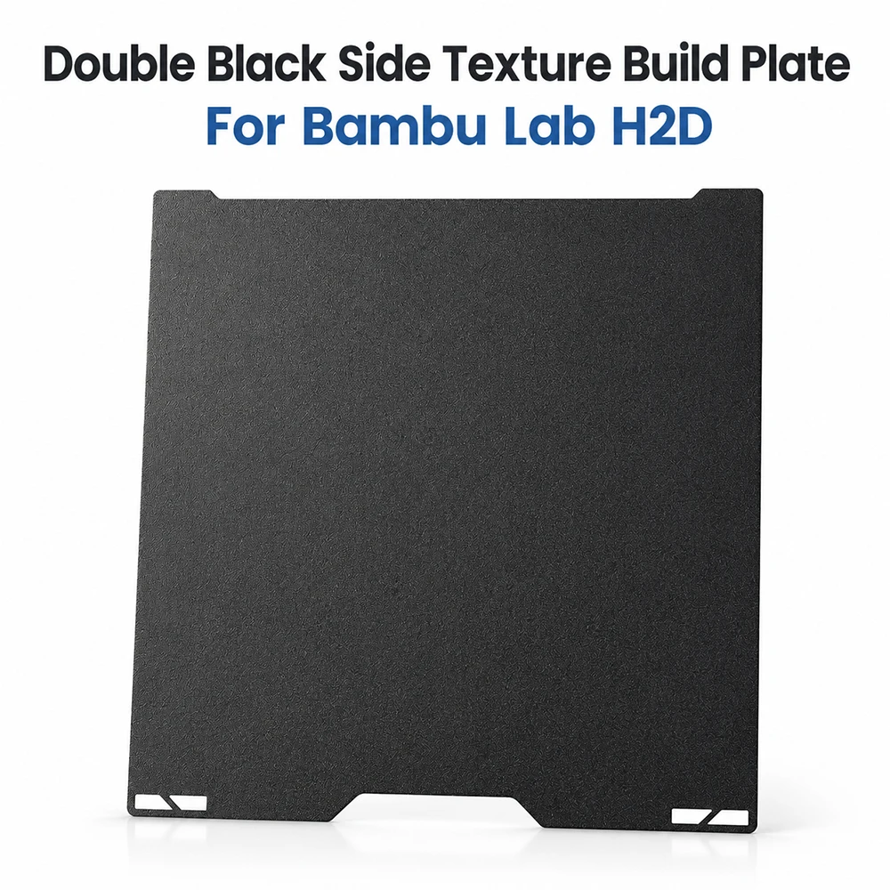 3D Printer Bed Spring - Double Sided Textured Build Plate For