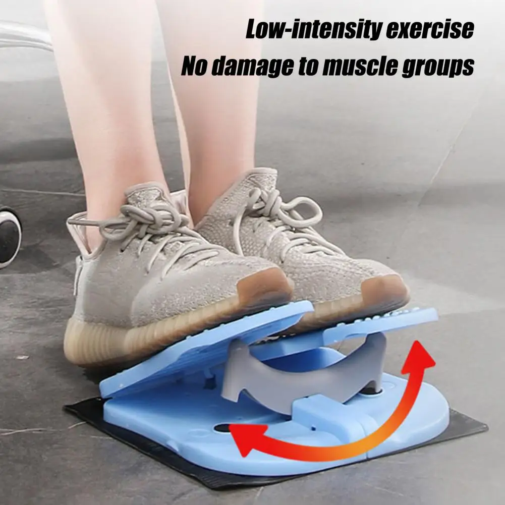 Mini Stepper Strong Frame Detachable Resistant Nonslip Stovepipe Ergonomic Design Leg Exercisers Peddle Foot Stepper for Indoor