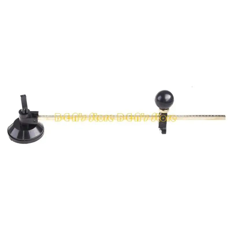 Y1AD Practical Glass Cutter 6 Wheel Circular Cutting with Suction Cup