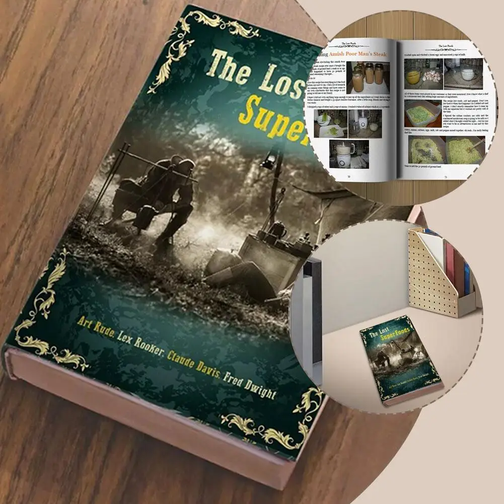 الكتاب المفقود من الأطعمة الفائقة الأكثر مبيعًا يساعد على اكتشف سحر الطعام مع وصفات عملية رائعة