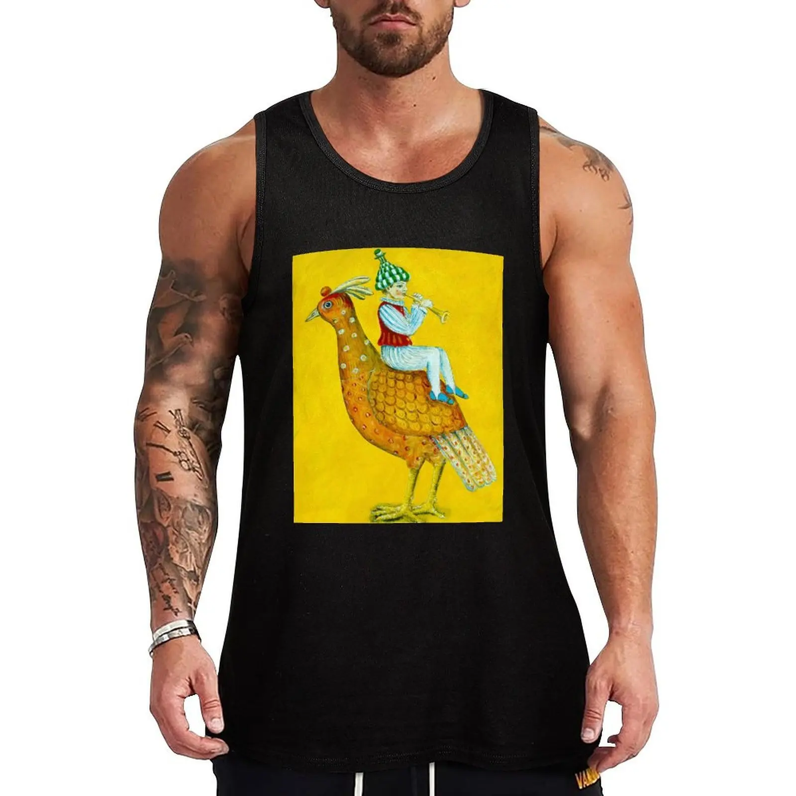 

Frends Tank Top Everyday Casual Tank Top Lightweight Loose Shirt