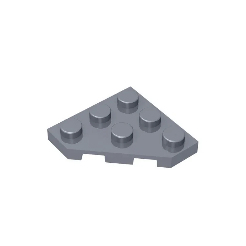 [50Pcs]【50g】Model 2450 MOC3X3 Wedge Plate (Corner Cutting), Children DIY STEM Building Blocks Toy , Gifts for MOC creators Group