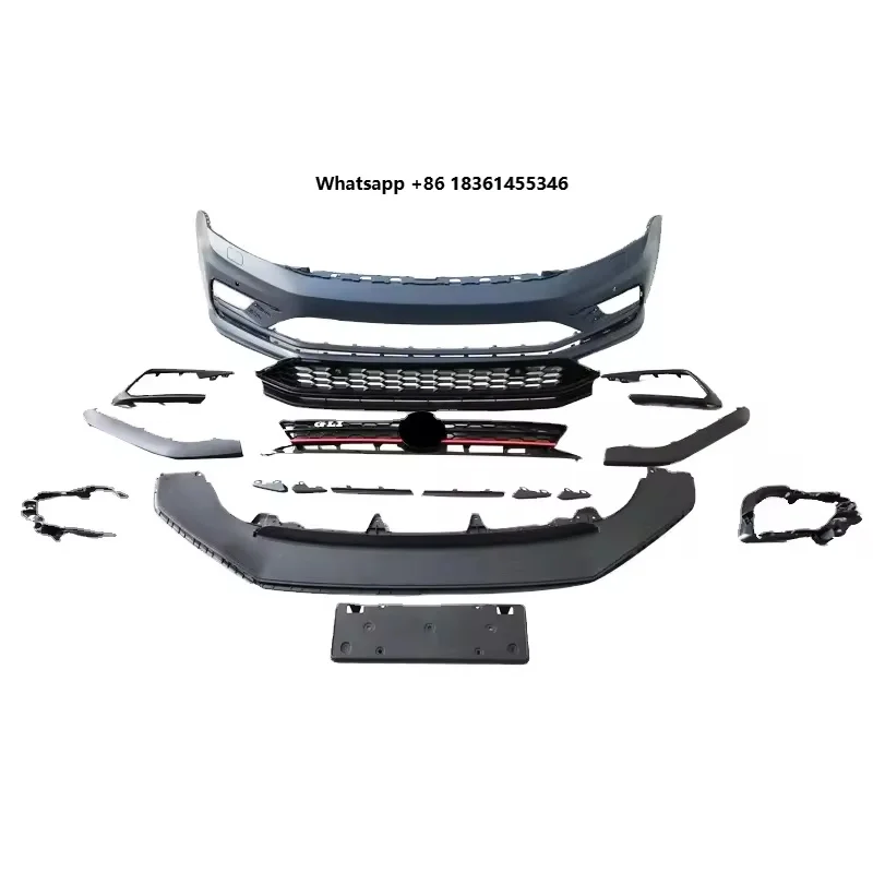 

For VW Jetta GLI Front Bumper MK4 MK6 2012 2013 2014 2015 2016 2017 Brand New Jetta Car Front Bumper With Grill