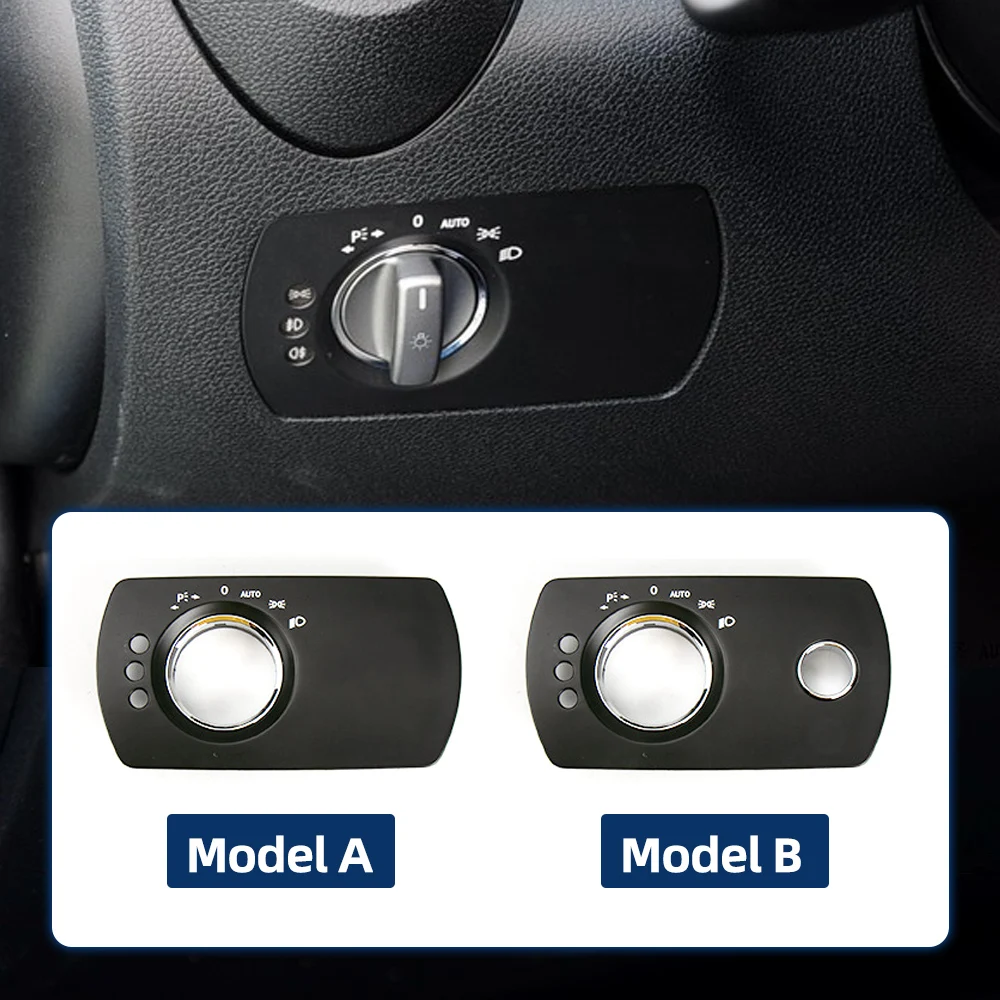 Headlight Switch Panel Trim Cover 1715451104 For Mercedes‑Benz SLK Class R171 2004‑2010 SLK280 SLK300 SLK350 Repair Part