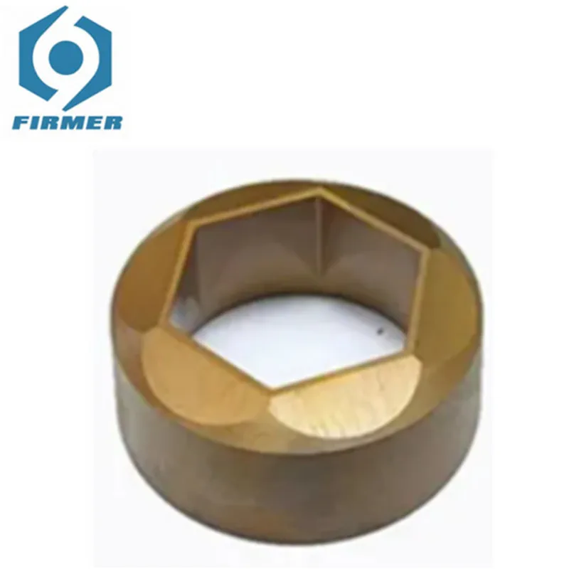 High Precision M5 S8 D23x20 Screw Bolt Forming Mold M2 High Speed Steel Hexagonal Cutting Edge Mold Support Customization